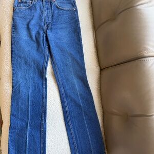 Levi's Blue Boot Cut Jeans